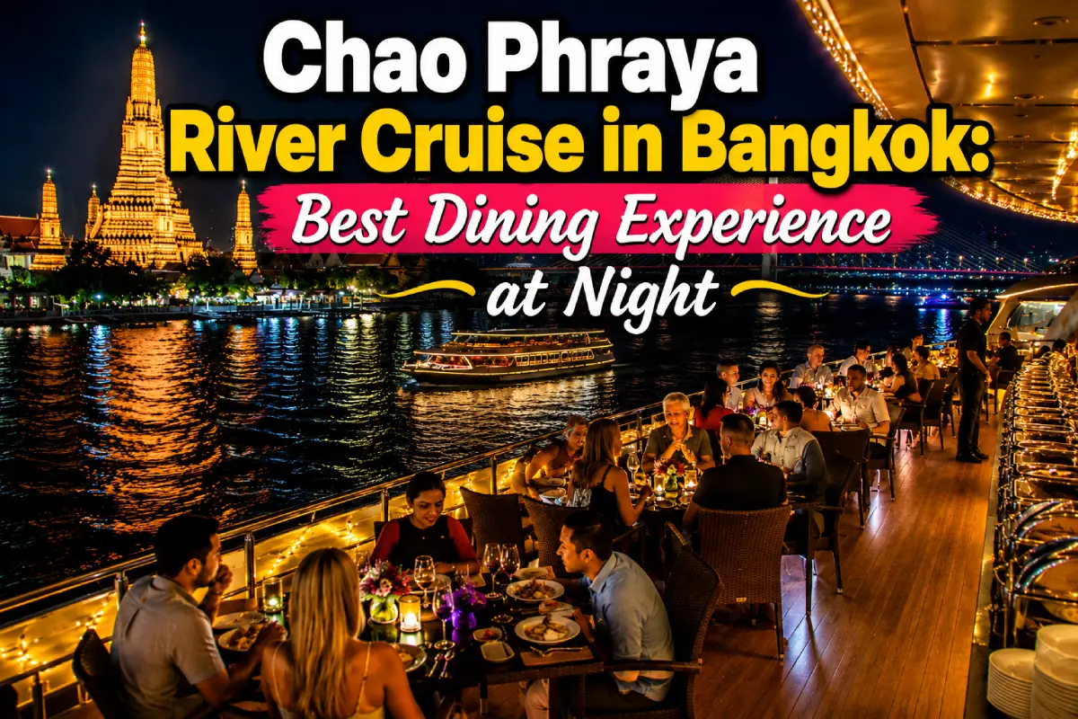 Chao Phraya River Cruise in Bangkok: Best Dining Experience at Night