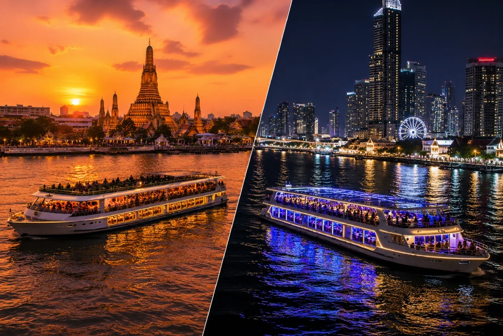 Dinner Cruise vs Sunset Cruise: Side-by-Side Comparison