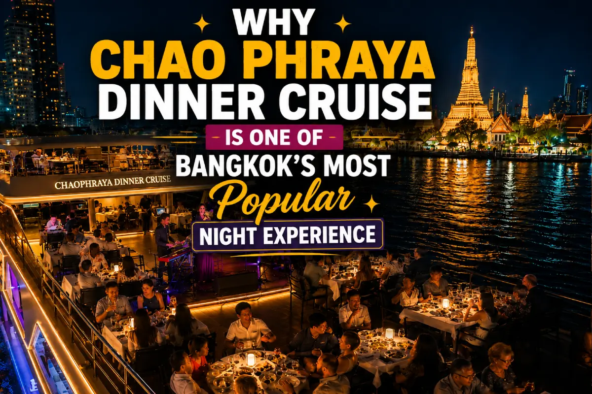 Why Chao Phraya Dinner Cruise Is One of Bangkok’s Most Popular Night Experiences